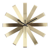 3D Stainless Steel Luxury Wall Clock
